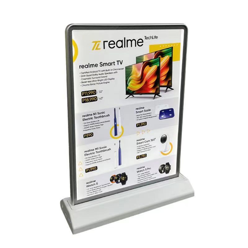 DOUBLE SIDE LIGH BOX WITH BATTERY